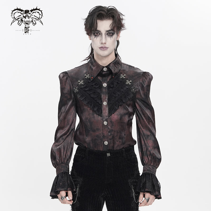 Men's Gothic Long-Sleeve Shirt