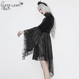 Eskt031 Chest Embroidered Beaded Off Shoulder Dress