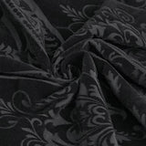 'Changes' Gothic Patterned Mesh Flared Pants