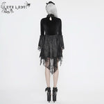 Eskt031 Chest Embroidered Beaded Off Shoulder Dress