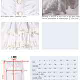 'Iago' Gothic Chiffon Shirt with a Bowtie (Porcelain Frost)