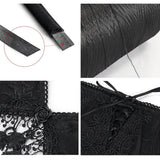 Sst014 Tassel Gothic Swimsuit Set