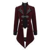 Western Fashion Gothic Embroidered Collar Men Tuxedo Black µ丱±¾