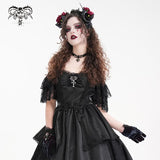 Devil Fashion Black & Red Gothic Headband