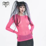 'Chemical X'  Punk Mesh Tee (Runaways Pink)