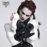 Crucifix Fury Leather Wristband