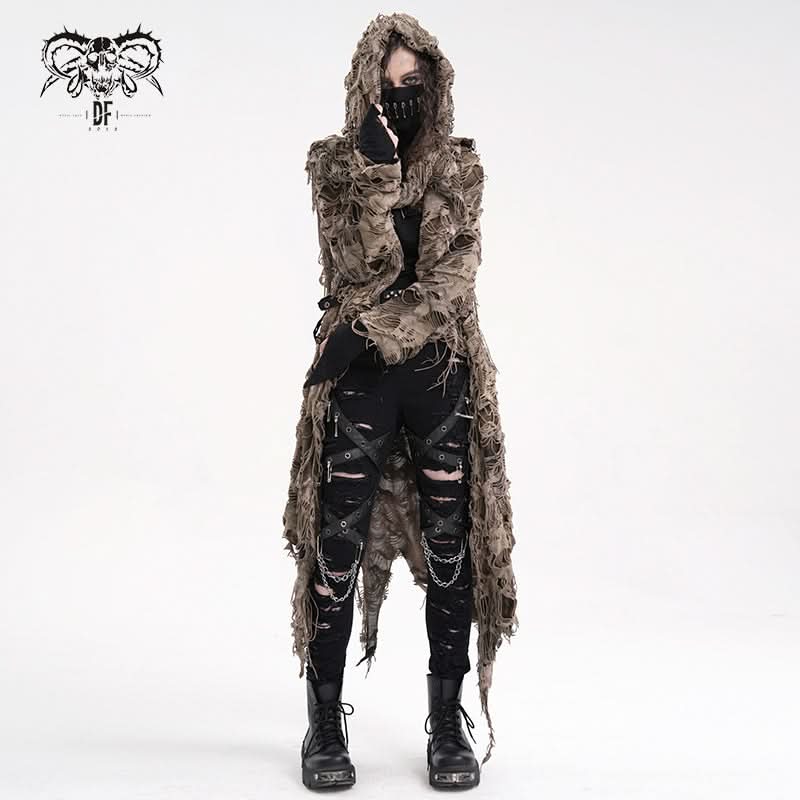 Wraith Jacket Wasteland Wraith Hooded Jacket | Devil Fas... | DevilFashion