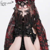 Obsidian Gleam Gothic Gloves