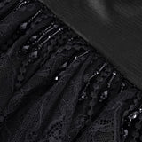 Eternal Mourning Lace Hooded Cloak