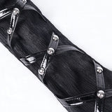 Black Loop Riot Half-Gloves