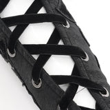 Crucifix Fury Leather Wristband