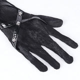 Black Loop Riot Half-Gloves