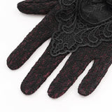 Obsidian Gleam Gothic Gloves
