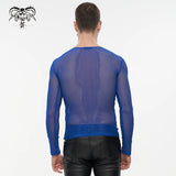 'Chemical X'  Punk Mesh Tee (Clash Blue)