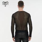 'Chemical X'  Punk Mesh Tee (Black Flag)