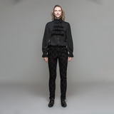 Existentialism on Prom Night Trousers -  Semi-Formal Gothic Patterned