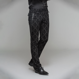 Existentialism on Prom Night Trousers -  Semi-Formal Gothic Patterned