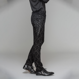 Existentialism on Prom Night Trousers -  Semi-Formal Gothic Patterned
