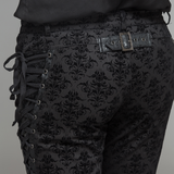 Existentialism on Prom Night Trousers -  Semi-Formal Gothic Patterned