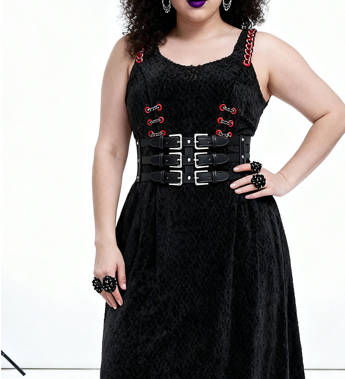 'Demian' Punk Buckle Girdle.