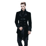 'Baphomet' Gotischer Smoking mit schwarzer Stickerei