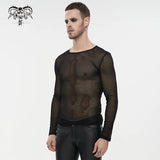 'Chemical X'  Punk Mesh Tee (Black Flag)