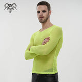 'Chemical X'  Punk Mesh Tee (Blondie Yellow)