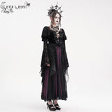 Raven Queen Jacquard Mesh Dress