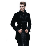 'Baphomet' Gotischer Smoking mit schwarzer Stickerei