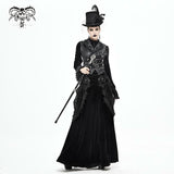 'Autumn Waltz' Gothic Velvet Skirt