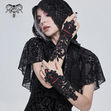 'Witchtripper' Gothic Applique Gloves