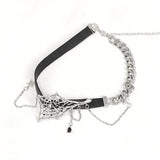 'Ms Arachnid' Punk Choker