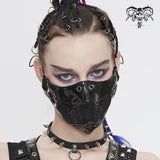 'Kiss Me Deadly'  Punk Patent Leather Mask