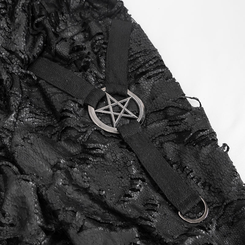 'Satanic Panic' Punk Pentagram Cape