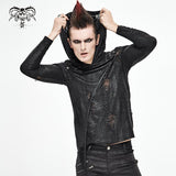 'Soul Crusher' Distressed Gothic Top