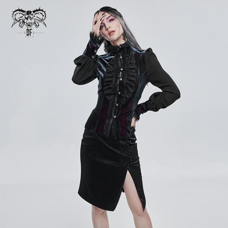 In Bloom' Gothic Striped Bikini Top – DevilFashion Official