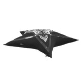 'Ave Satanas' Gothic Pentagram Pillow