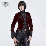 'Miss Murder' Gothic Embroidered Swallowtail Coat