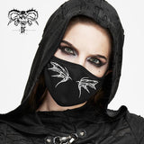 'Draven' Printed Punk Face Mask