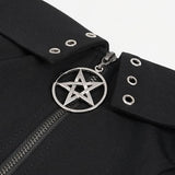 Raving Demon' Punk Pentagram Tank Top