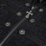 'Master Of Death' Gothic Fur Collar Coat (Ale)
