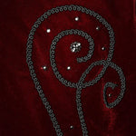 Gorgeous Gentlemen Stand Collar Red Gothic Velveteen Coat