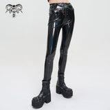 ‘Hour of the Devil' Iridescent Punk Trousers
