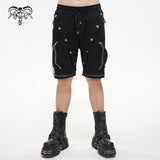 'Gabriel' Punk Studded Shorts/Pants