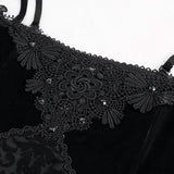 'Burn the Witch' Gothic Slip Dress