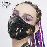 'Poison and Passion'  Punk Patent Leather Mask