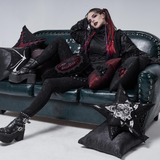 'Time Warp' Gothic Coffin Pillow
