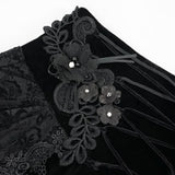 'Autumn Waltz' Gothic Velvet Skirt