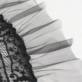 'Sanctuary' Gothic Lace Flared Skirt