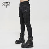 'Eros' Cyberpunk Printed Trousers